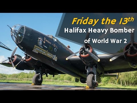 'Friday the 13th' - Halifax Heavy Bomber [HP Halifax 1/2]