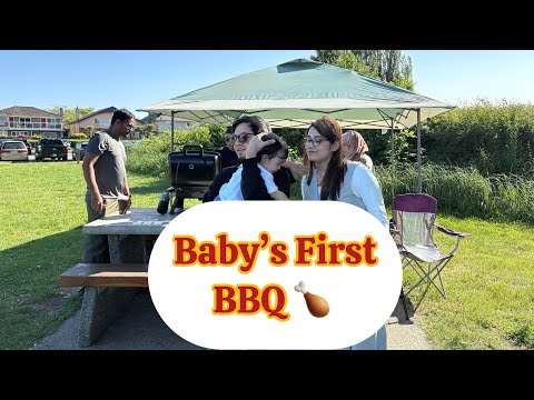 Baby’s First Summer BBQ | Beach Day at Boundary Bay!