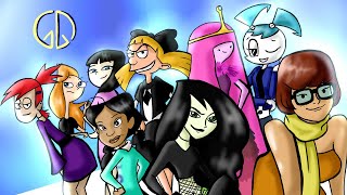 [Cartoon Revolution] Girls&#39; Generation (소녀시대 - 少女時代) - GOSSIP GIRLS Animated MV