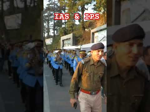 IAS and IPS Officers along with music band troop march past #ias #ips #upsc #motivation #shorts