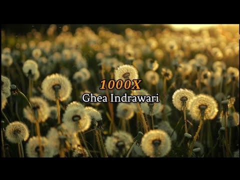 1000X - Ghea Indrawari || Video Lirik Lagu | Viral Tiktok | Fyp | Trending