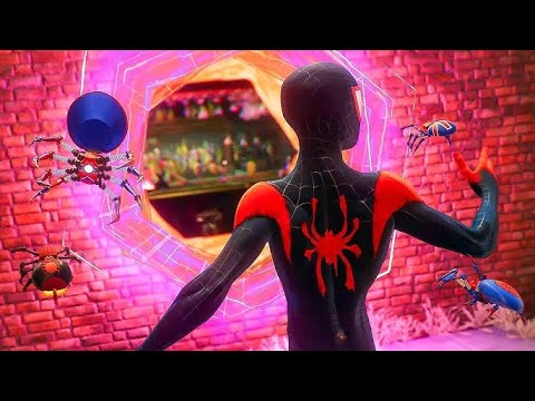 Miles Discovers the Spider-Verse (Spider-Bot Ending) Spider-Man 2