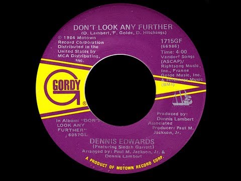 Dennis Edwards & Siedah Garrett ~ Don't Look Any Further 1984 Disco Purrfection Version