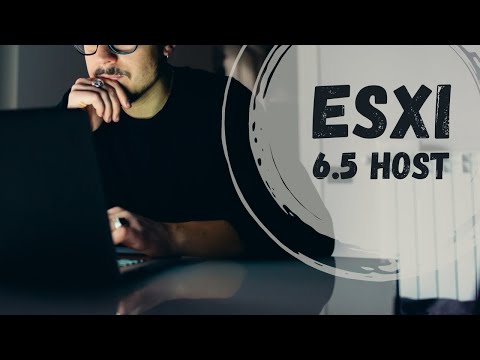 Walk through of installing an ESXi 6.5 host in VMware's vSphere