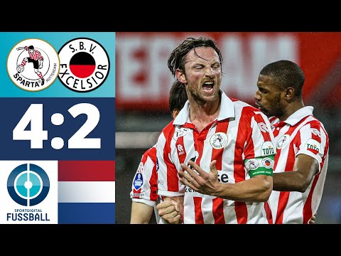This is Sparta! Lauritsen trifft doppelt im Rotterdam-Derby | Sparta Rotterdam - Excelsior Rotterdam