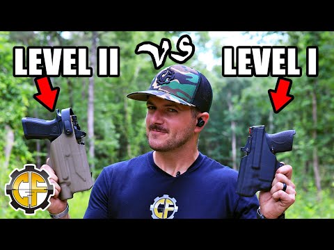 What Is The Best Holster Style? (Level 1 vs 2)