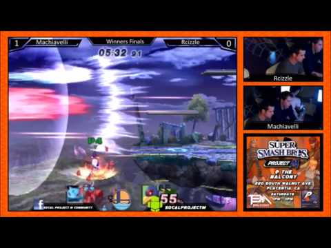 PM @ The Balcony 19 Winners Finals Machiavelli (Ivysaur) vs Rcizzle (Falco)