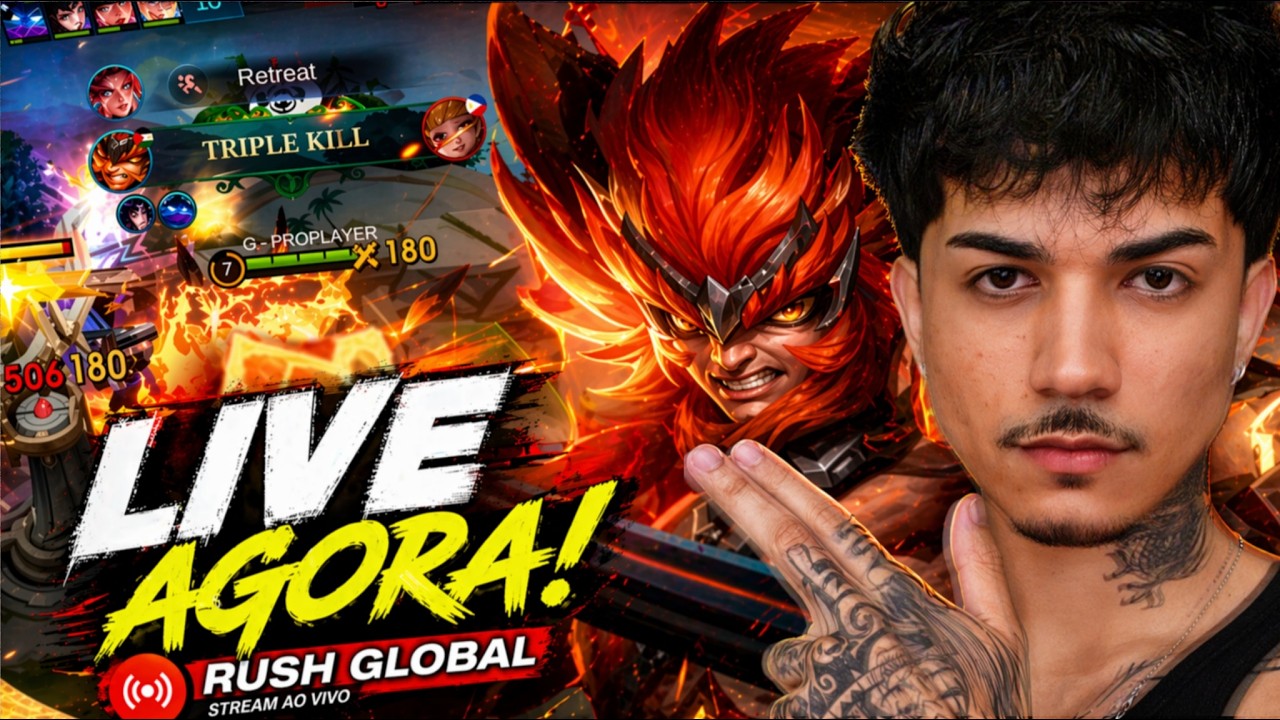 RUSHANDO COM O NOVO AULUS EM LIVE INFINITA !!! 1$ = 2 MIN