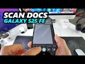 So Scannen Sie Dokumente In PDF Samsung Galaxy S25 FE
