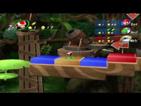 Mario Party 8 Party Mode - DK's Treetop Temple