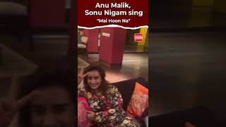 Anu Malik and Sonu Nigam sing Main Hoon Na at Farah Khan Kunder’s house party; watch video here