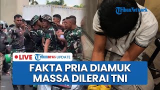 LIVE: Bukan Maling, Pria di Palembang Diamuk Massa hingga Dilerai TNI Ternyata Pelaku Rudapaksa