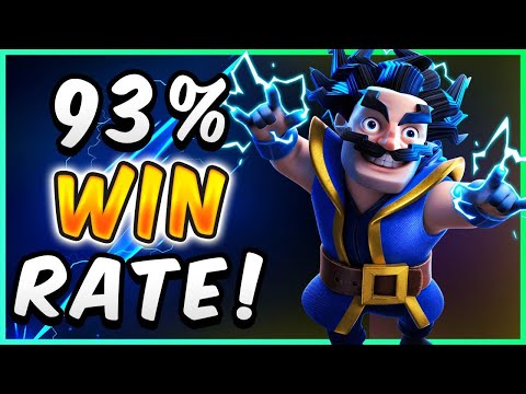 93% WIN RATE! NEW BEST GRAVEYARD DECK — Clash Royale