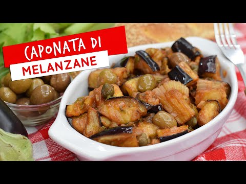 Caponata siciliana di melanzane: ricetta originale