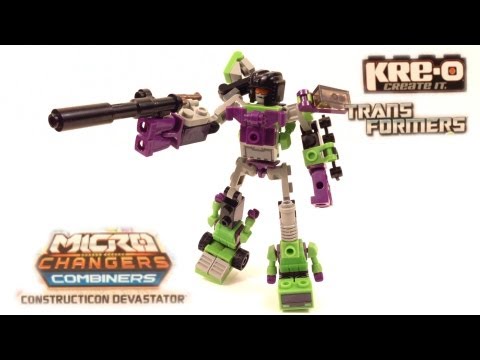Transformers Kre-o Kreon Micro Changers Combiners Devastator