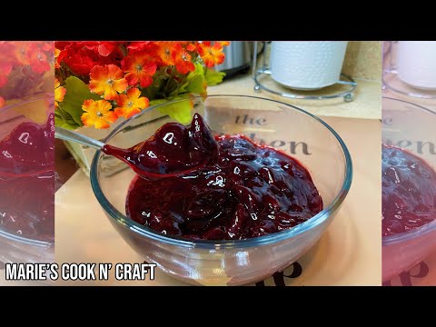 Basic Homemade Cherry Filling for Pies and Cakes