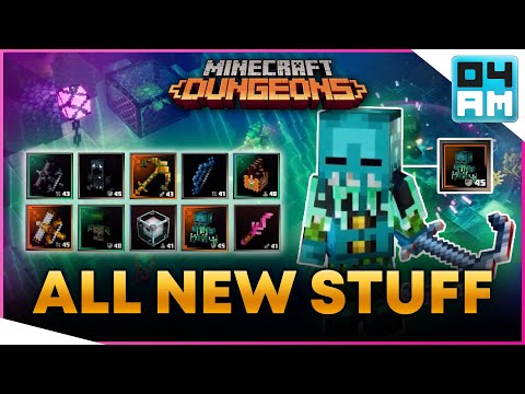 EVERYTHING You Need to Know - Hidden Depths DLC (New Items, Mobs & More) in Minecraft Dungeons