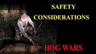 HOG HUNTING SAFETY: KNOW YOUR BACKDROP!