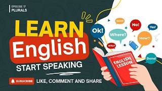 Free English Course for Beginners – Lesson 17: English Plurals (100% English Class)
