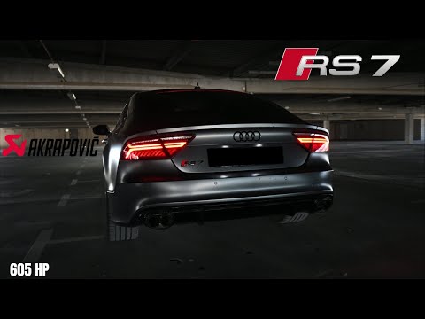 2017 Audi RS7 Performance Akrapovič Exhaust | Start And Revs | Brutal Sound!
