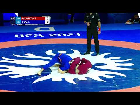 Round 2 Men's GP Gi - 76 kg: S. MIKAYELYAN (ARM) v. C. DURA (ROU)