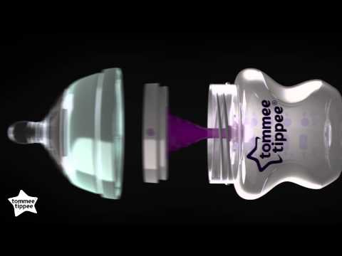 TOMMEE TIPPEE buteliukas ANTI-COLIC, 260 ml, 42257504 video