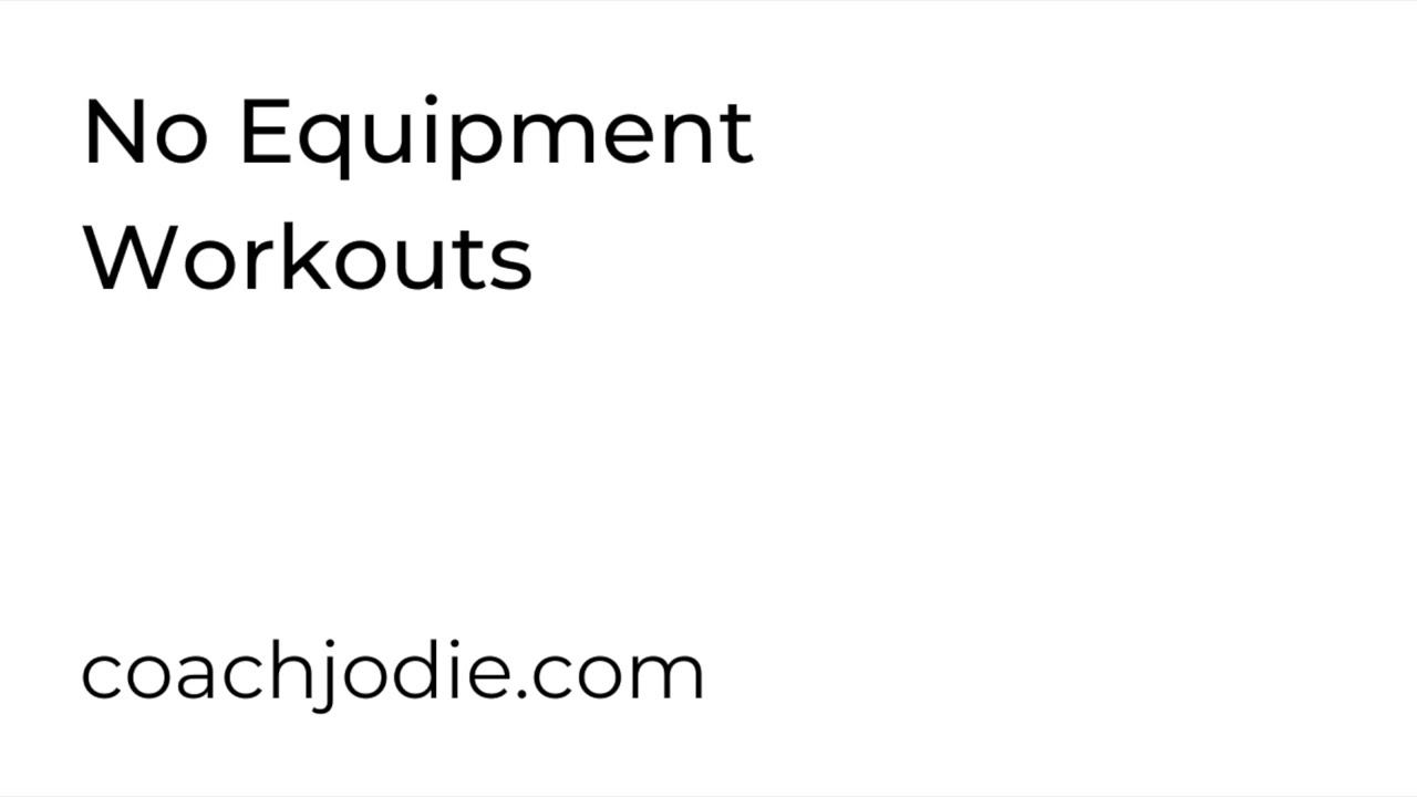 No Equipment Workouts For Skinny Fat