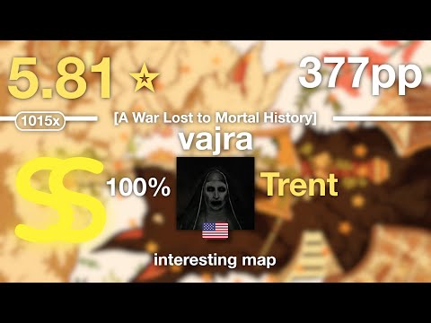5.81⭐Trent | DJ TOTTO VS TOTTO - vajra [A War Lost to Mortal History] 377pp SS