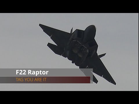 Lockheed Martin  F 22 Raptor4k Flight Demo - Watch it on a SMART TV - BIG MANEUVERS  HERE