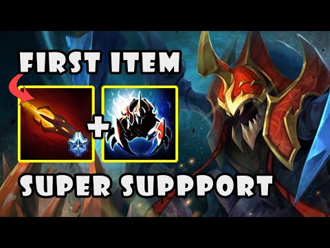 How to Play Nyx Assassin Support w/ First Item Dagon | Dota 2 Gameplay 7.40