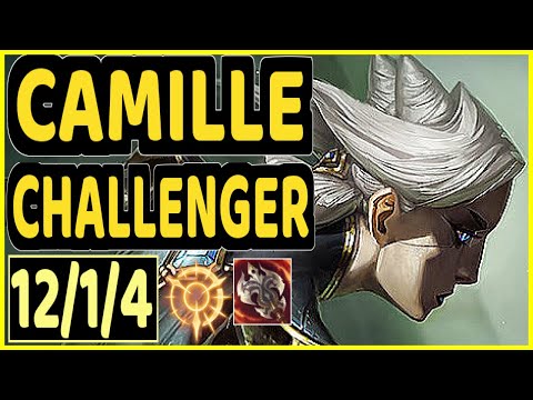 TINOWNS (CAMILLE) vs LEBLANC  - 12/1/4 KDA MID CHALLENGER GAMEPLAY - BR