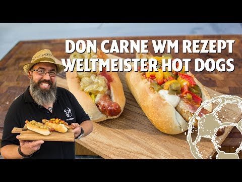 DON CARNE | WM Rezepte | zweierlei Hot Dogs vom Grill