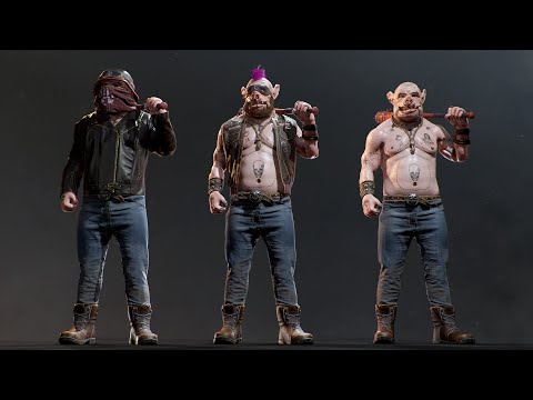 Prew 3d model Boar Biker