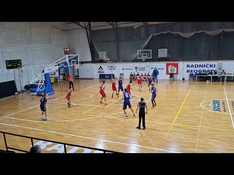 Pioniri Reg. U15 BKK RADNICKI 2 Vs VIZURA 2  1/4  1. deo