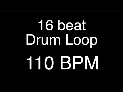 110 BPM - 16 beat Drum loop