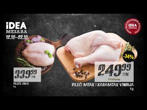 IDEA mesara 12.10 - 22.10.2017.