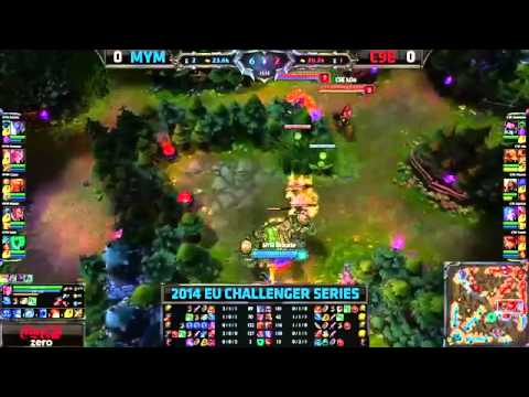 Cloud 9 Eclipse vs Meet Your Makers   Game 1 Semi Finals EU Challenger Series #1   C9E vs MYM G1 MUS