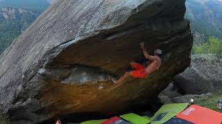 Video thumbnail of Roky, 7a+. Cimaganda