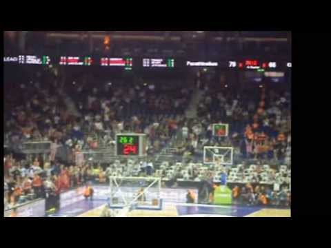 PANATHINAIKOS - CSKA BERLIN EUROLEAGUE FINAL 2009 last 2 minutes παναθηναικος νικητης 2009