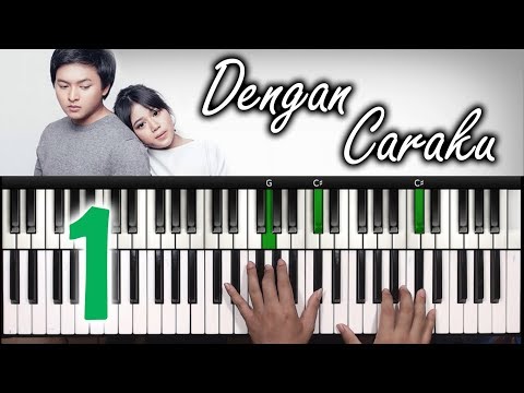 DENGAN CARAKU Arsy Widianto ft. Brisia Jodie | Part I Tutorial Piano | Belajar Piano Keyboard