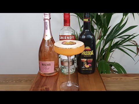 How to make Pornstar Martini #pornstar #pornstartmartini #Martini #cocktail #drinks #cocktailrecipe