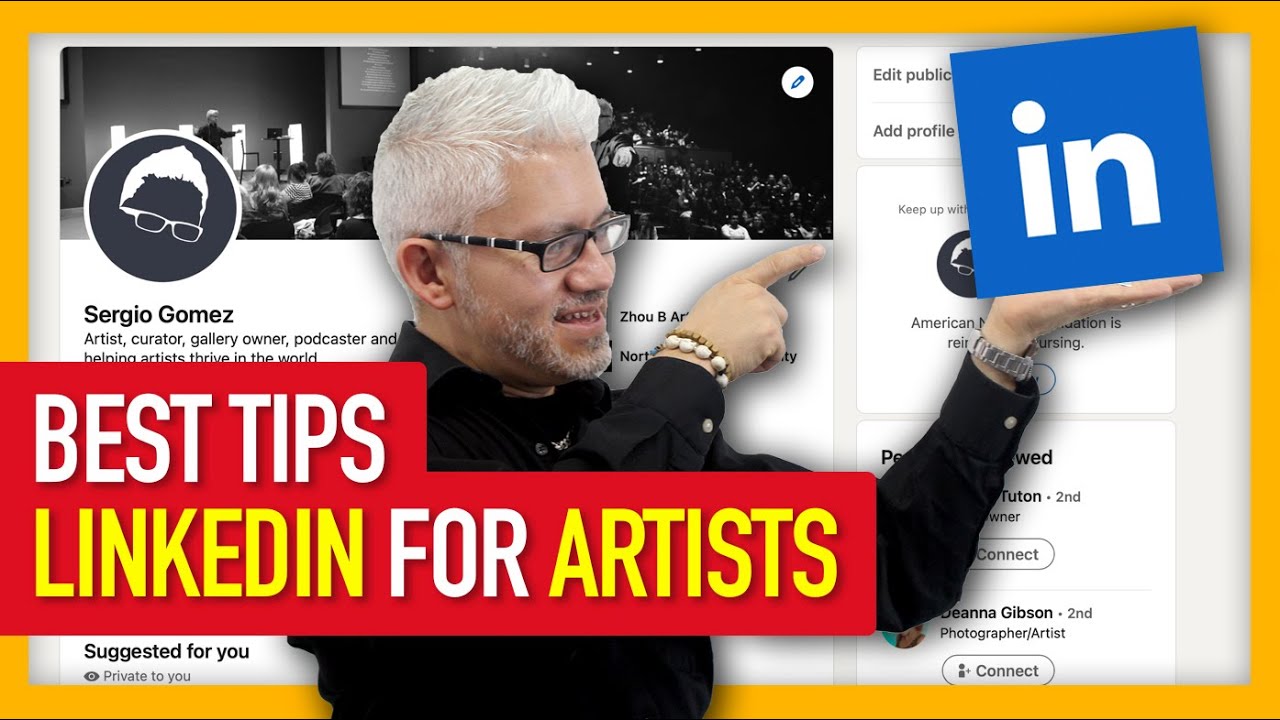 5 LinkedIn Strategies for Artists to Promote and Grow Their Business