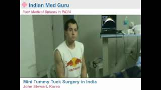 Mr. John Stewart, Korea patient video testimonial India