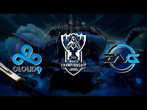 【2018全球總決賽】入圍賽 第三天 C9 vs DFM