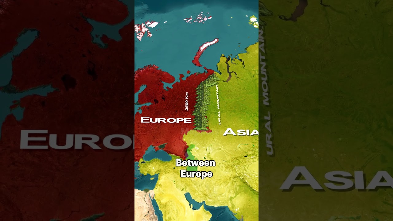 Europe Is Not a Real Continent!