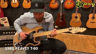 Video thumbnail for 1981 Peavey T-60 - Natural - Made in USA | GuitarPoint Vintage Guitars by GuitarPoint