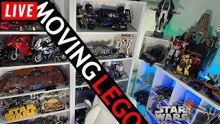 🔴 Moving My LEGO Studio Live!