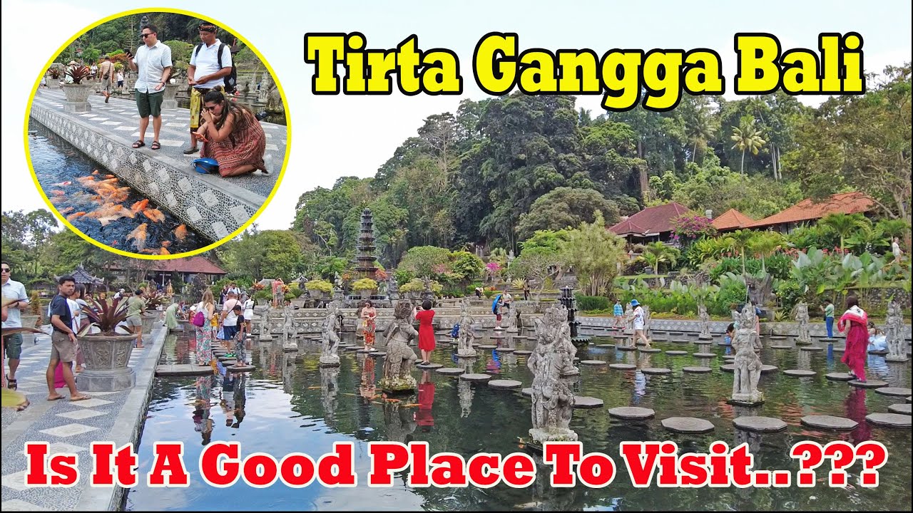 Explore Karangasem heritage site on foot, unveiling the symbolism of "Water of the Ganges" and mastering fish-feeding techniques.