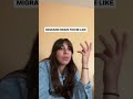 Migraine brain fog be like 🥶 #shorts