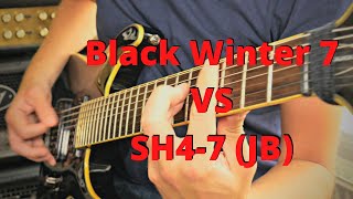 Video thumbnail for Seymour Duncan Pickup Comparison - Blackwinter 7 vs SH4-7 (JB) by Rasmus Laurberg Hansen
